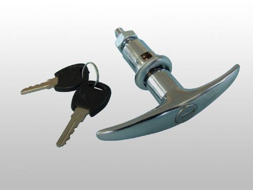 Knebelgriff für Motorhaube, bis 1964, abschließbar mit zwei Schlüsseln