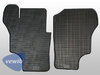 Fußmattensatz für T3 Fahrerkabine Gummi, schwarz, VEWIB